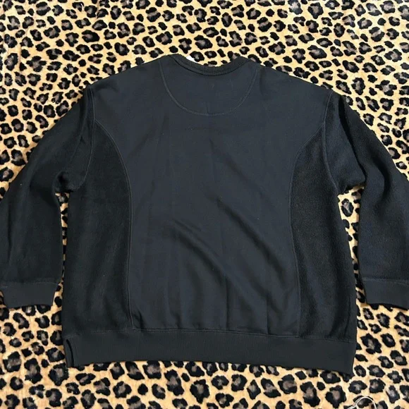 aerie Black Women's Crewneck Sweatshirt size small - Picture 7 of 7